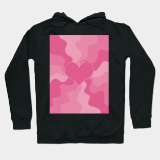 Love Heart - Pink Hoodie